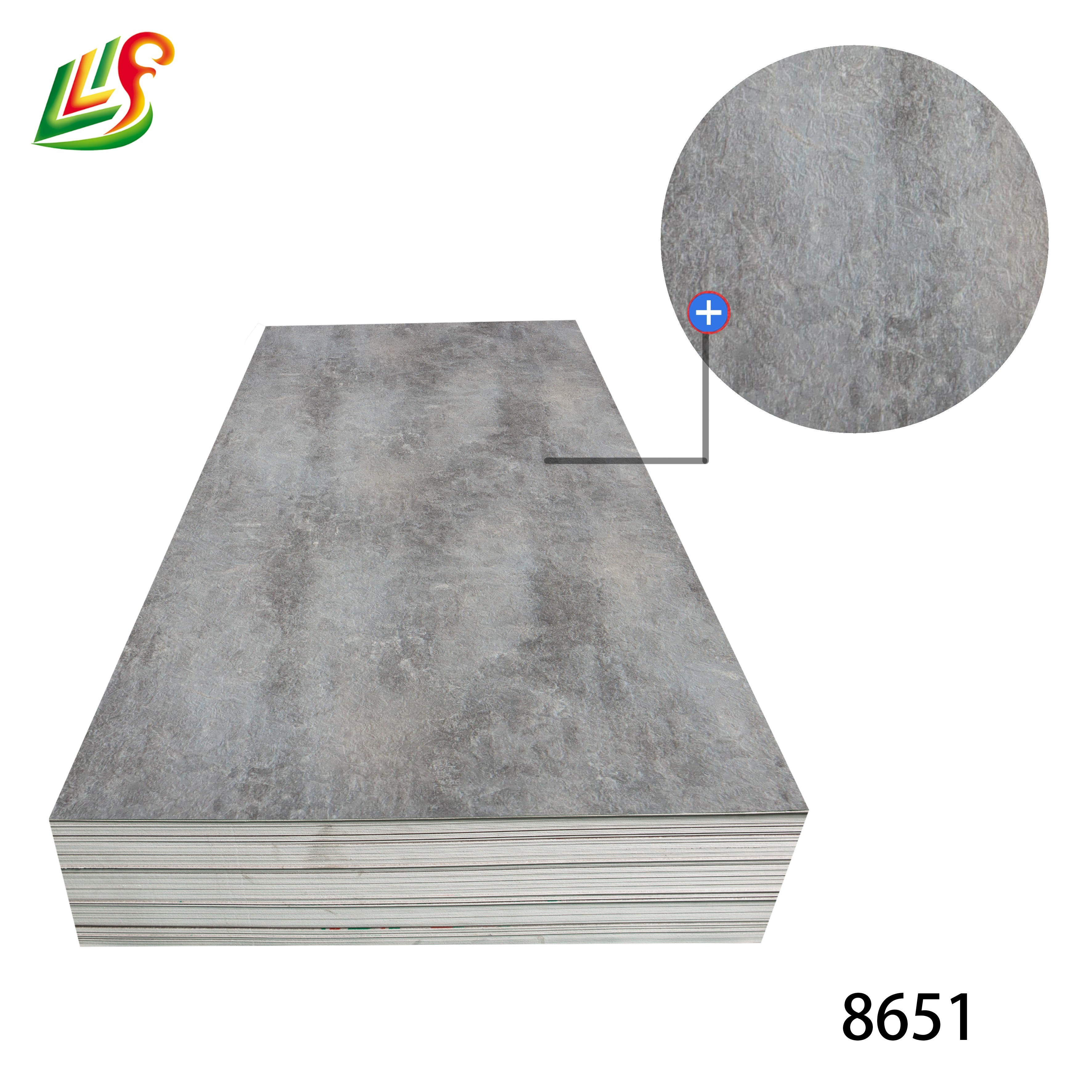 Embossed pvc sheet 8643