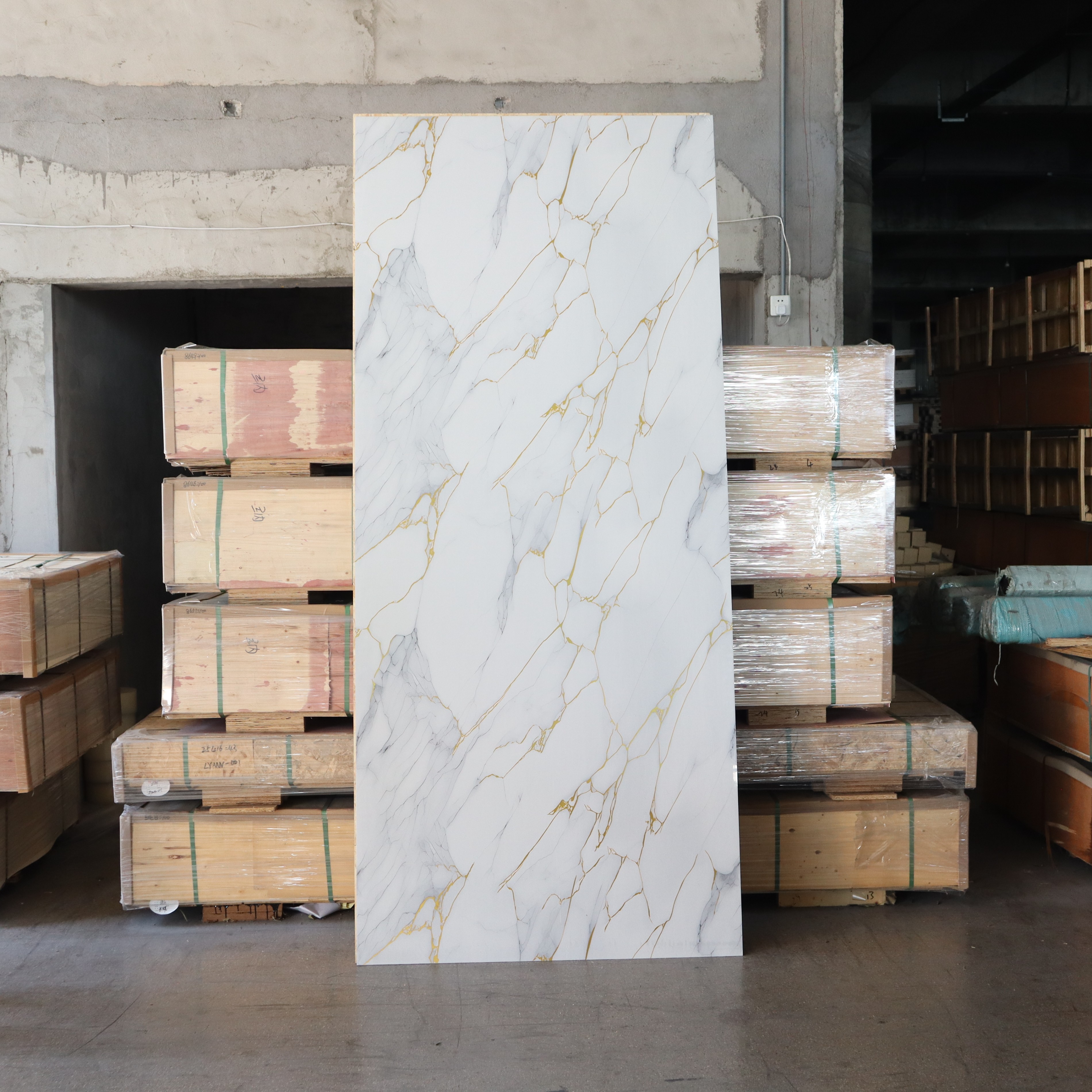 Natural Commercial PVC Marble Sheet