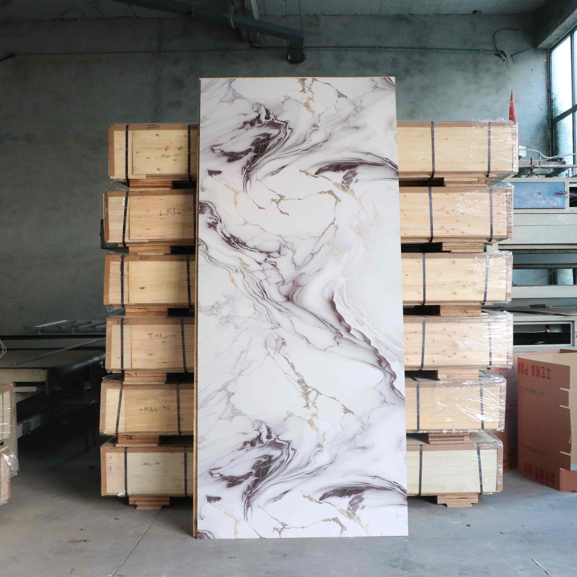 High Quality UV Marble Plastic Sheet PVC Wall Panel