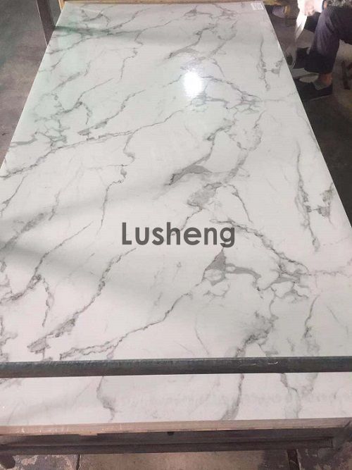 THE HIGH GLOSSY PVC MARBLE HSEET(图2)