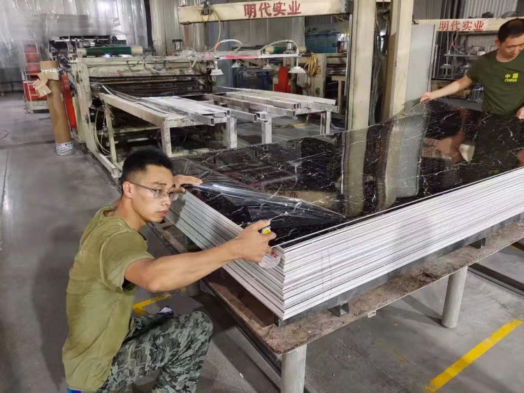 Natural Commercial PVC Marble Sheet(图3)