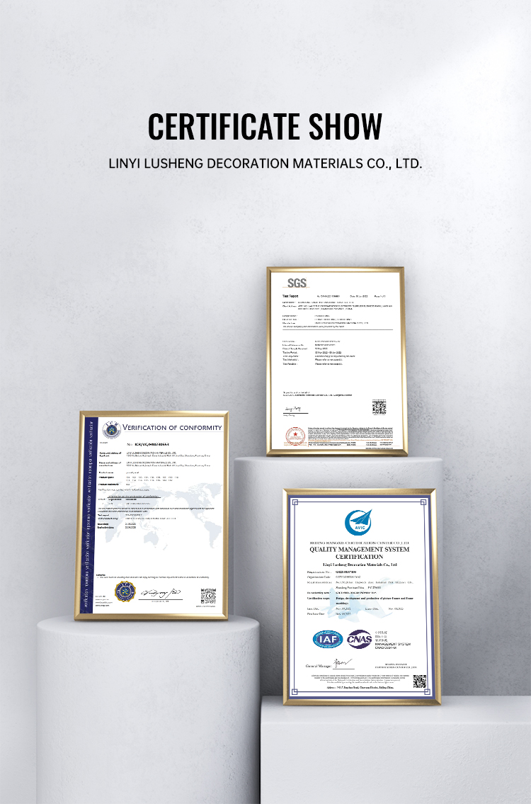 High Glossy UV Surface PVC Marble Sheet(图2) High Glossy UV Surface PVC Marble Sheet(图2)