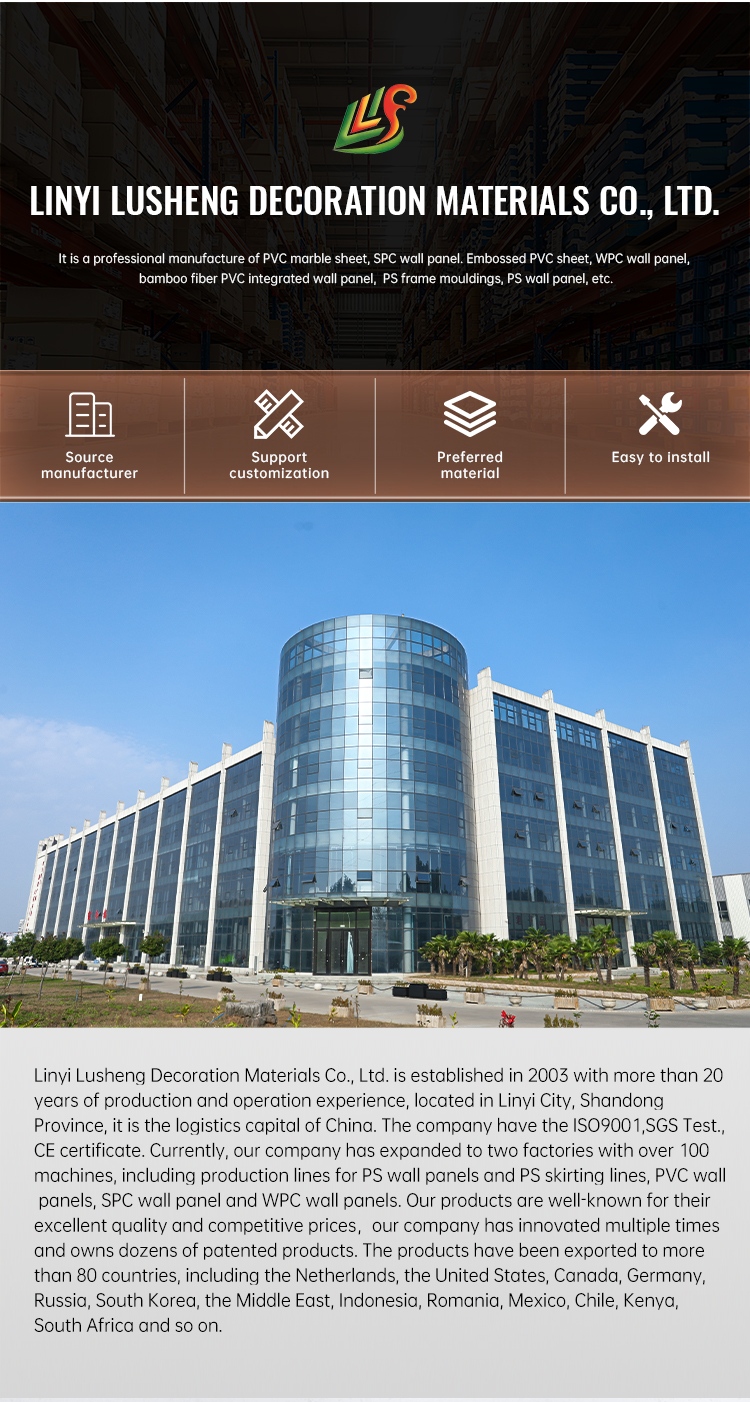 High Quality Factory for Interior Decorative PVC Marble Sheet(图4) High Quality Factory for Interior Decorative PVC Marble Sheet(图4)